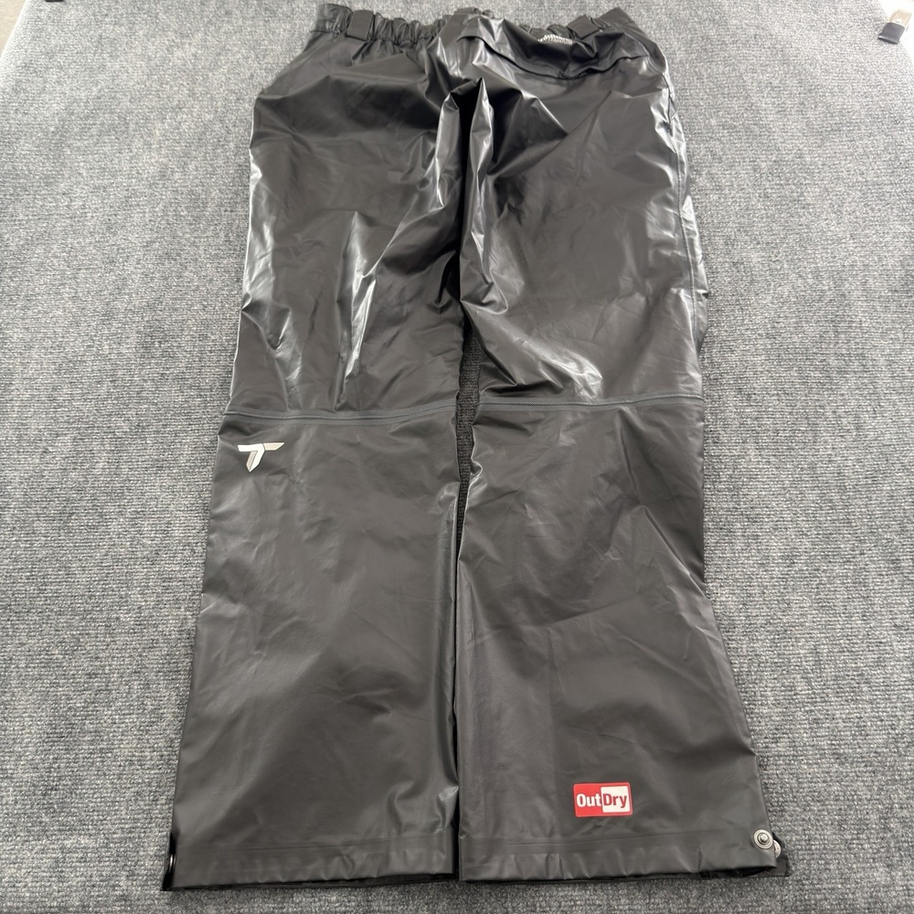 Columbia Titanium OutDry Rain Pants Mens Large Black Waterproof Hiking Outerwear